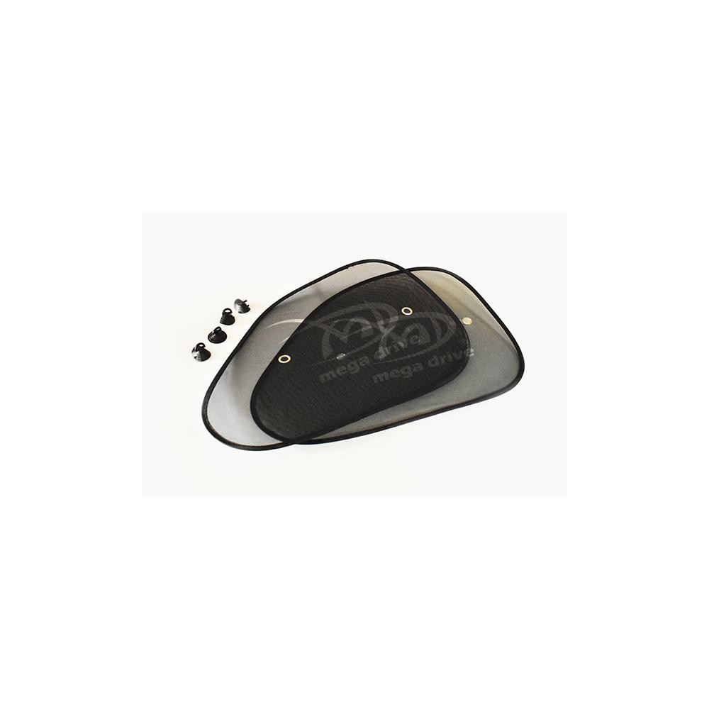 PARASOLAR LATERAL NEGRU CU VENTUZE SET 2BUC (54X37CM) 