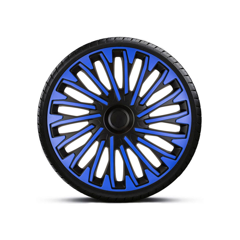 SET CAPACE ROTI 16` ALBASTRU-NEGRU CU INEL NEGRU SOHO 