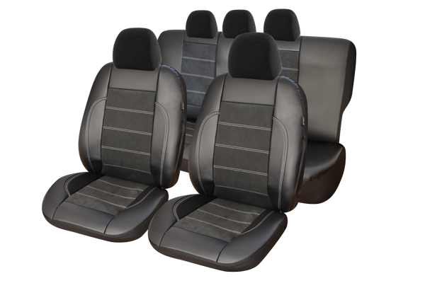 SET HUSE SCAUN EXCLUSIVE LEATHER SI ALCANTARA 