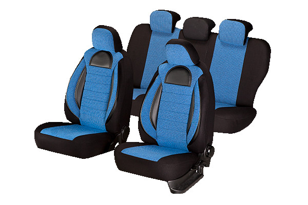 SET HUSE SCAUN RACING ALBASTRU 
