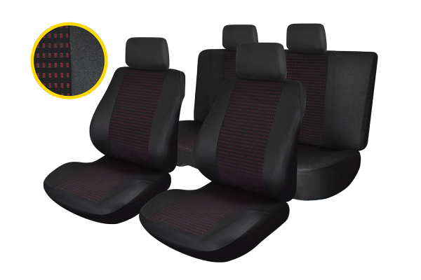 SET HUSE SCAUN TRAFFIC - ROSU 