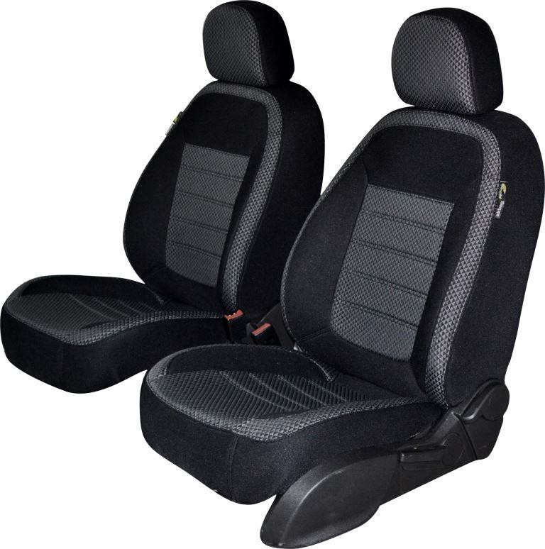SET HUSE SCAUN UMBRELLA PENTRU DACIA LOGAN MCV 7 LOCURI 2004-2013 (BANCHETA FRACTIONATA) TIP 1 CU TETIERE SPATE IN FORMA DE L 