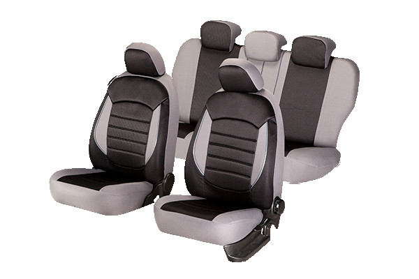SET HUSE SCAUN URBAN NEGRU - GRI 