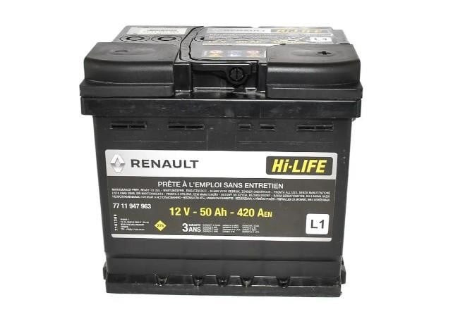 Acumulator Renault 50 Ah - 420A 