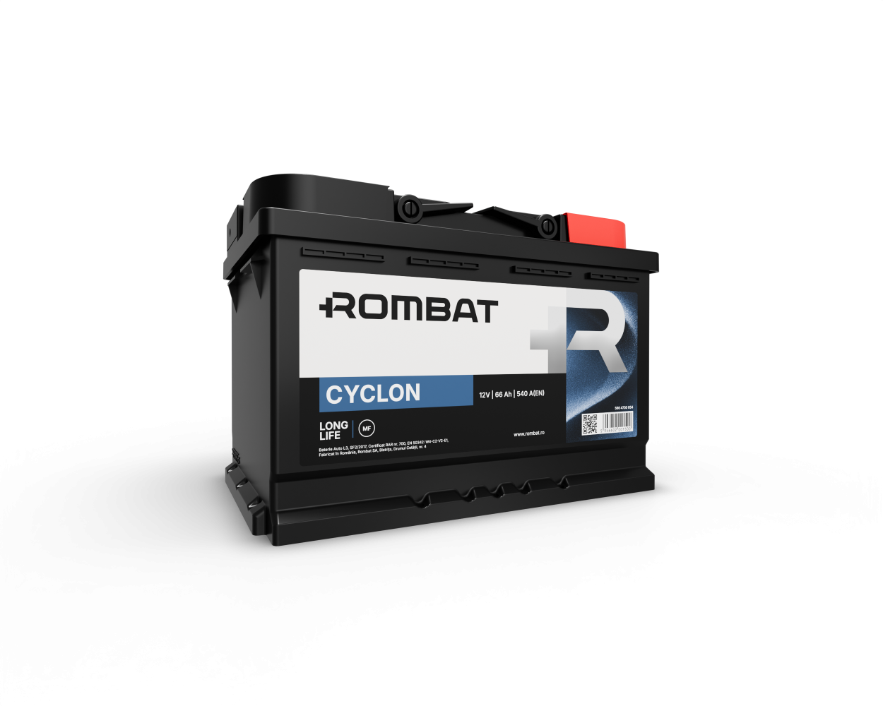 Acumulator Rombat Cyclon 66 Ah 