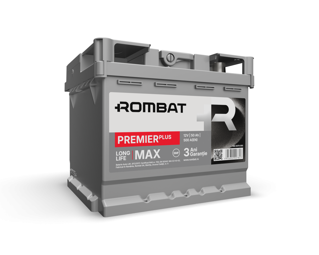 Acumulator Rombat Premier PLUS 50Ah 