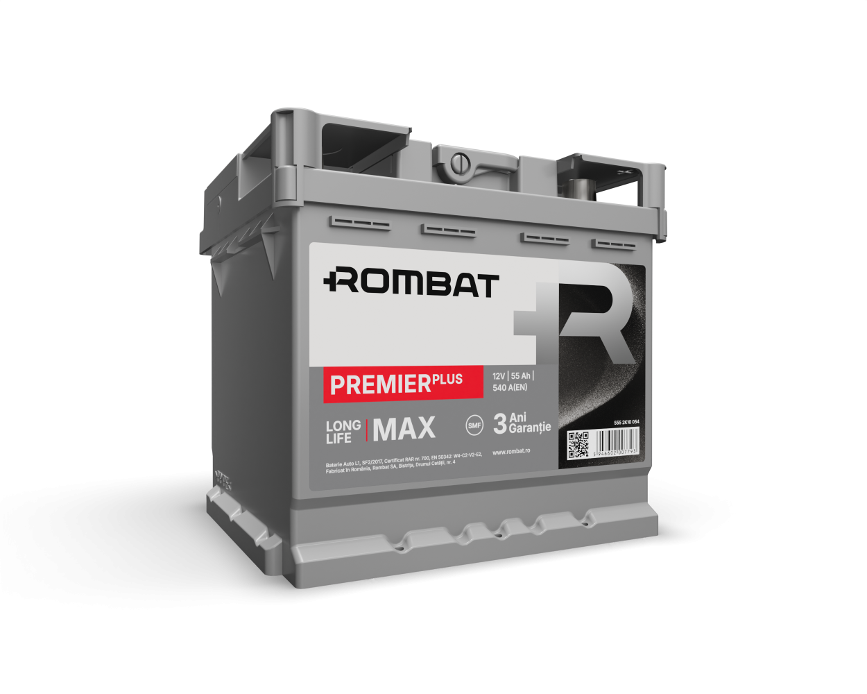 Acumulator Rombat Premier PLUS  55 Ah 