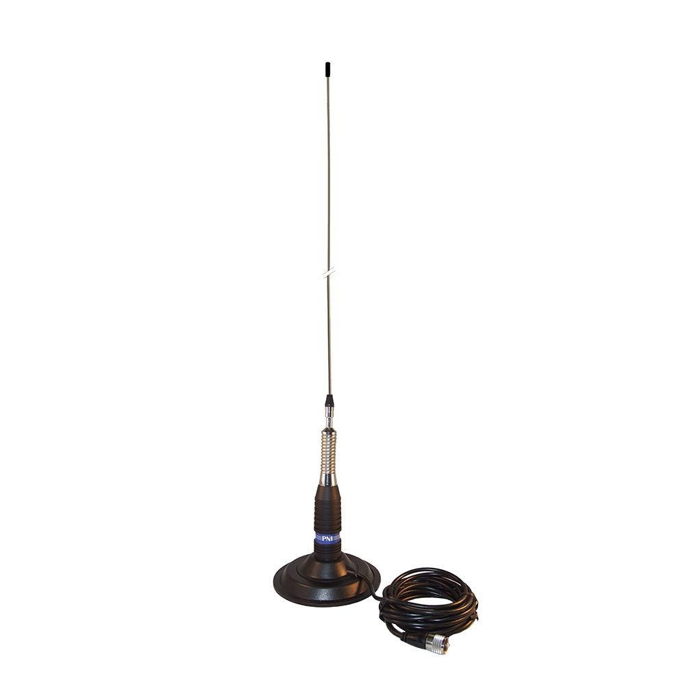 ANTENA CB PNI ML160, LUNGIME 155 CM, 26-30MHZ, MAGNET 145 MM INCLUS 