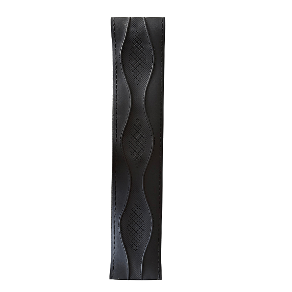 Husa volan cu snur Carmax negru/negru (37-39 CM) 