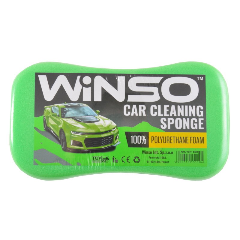 Burete pentru spalat masini, Winso cu pori mici, 220x120x60 mm 