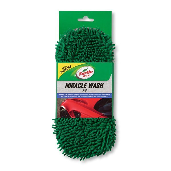 Burete spalare auto din microfibra Turtle Wax Miracle Wash Pad 