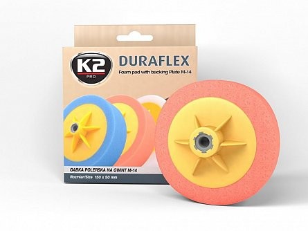 DURAFLEX FOAM ORANGE – Burete slefuire orange 