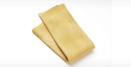 Laveta piele caprioara naturala mare 40x30 cm 