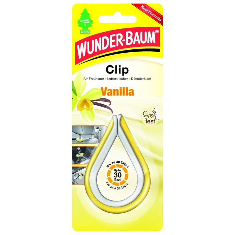ODORIZANT AUTO CLIP WUNDER-BAUM VANILLA 