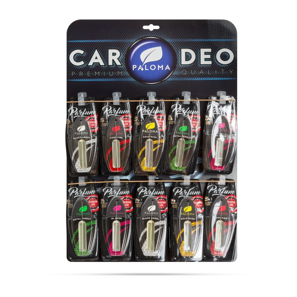 Set Odorizant auto Paloma Premium Line  45 buc - 5 ml 