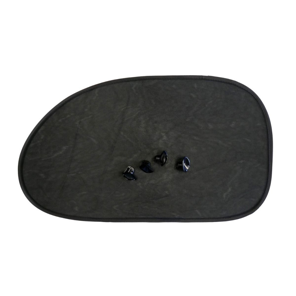 Parasolar lateral negru cu ventuze 65*38 cm (set 2 buc) 