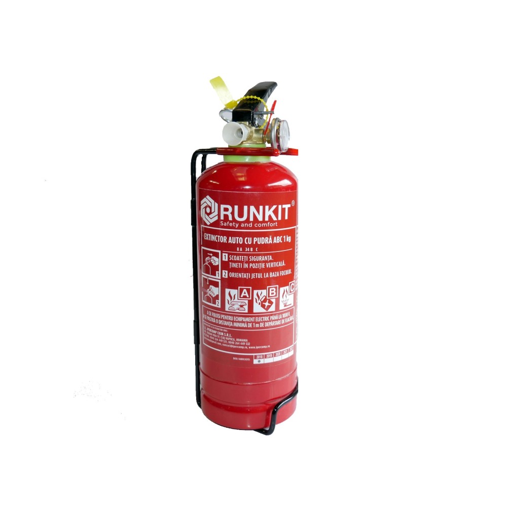 Stingator auto cu pulbere 1Kg ●Certificat RAR● 