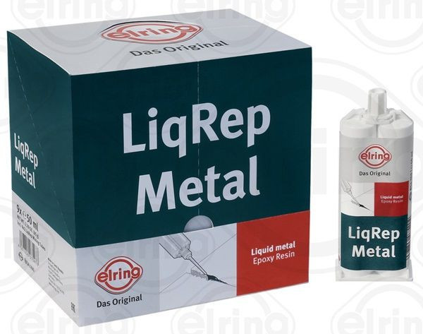 Adeziv EPOXY LiqRep Metal - Compusul metalic lichid bicomponent pe  bază de rășină epoxidică 