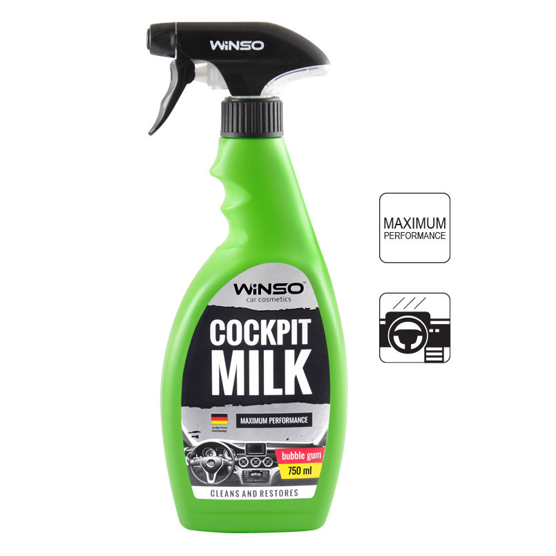 Intretinere Plastic Winso Professional Cockpit Milk Bubble Gum 750 ml 