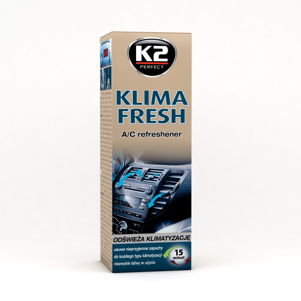 KLIMA FRESH 150 ml. - Spray curăţat şi dezinfectat aer condiţionat 