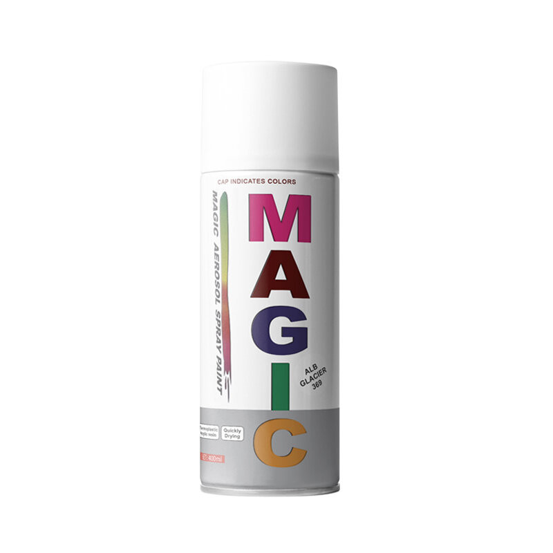 Magic - Vopsea spray Alb Glacier 369 400 ml 