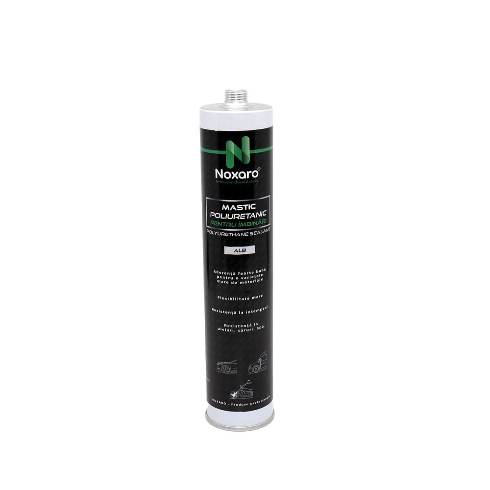 Mastic poliuretanic pentru imbinari alb 310 ml NOXARO 