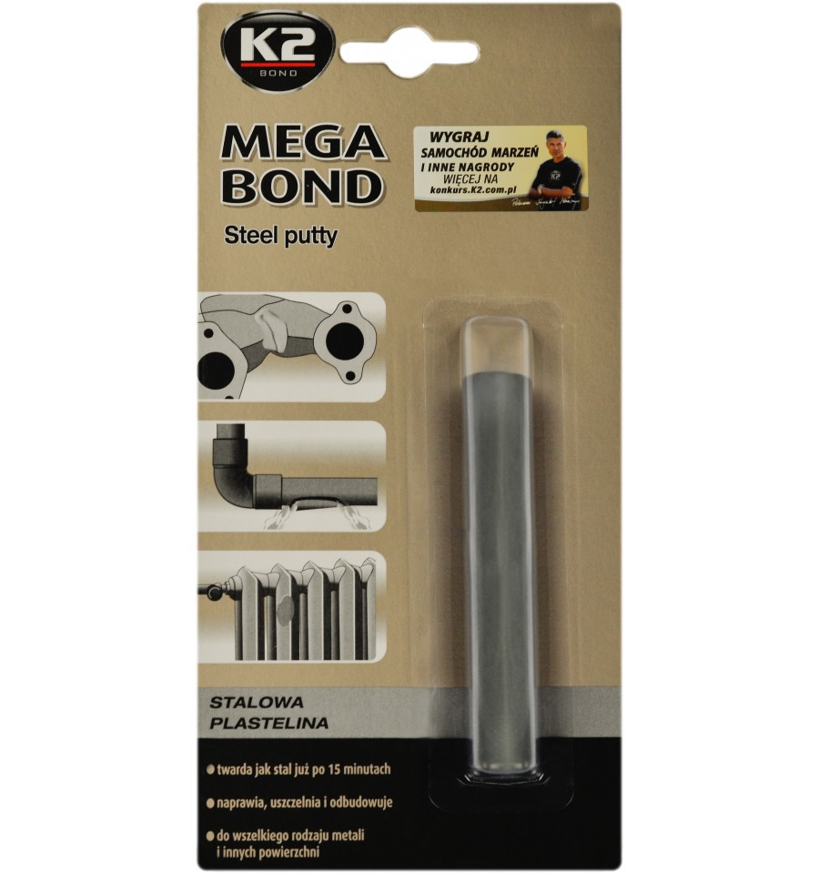 MEGA BOND 60gr. - Chit metalic 2 componente tip plastelina 