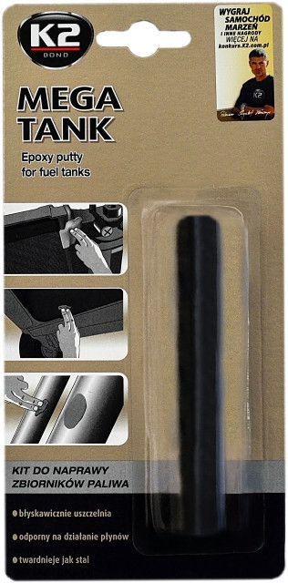 MEGA TANK 28gr. - Adeziv tip plastelina pentru rezervoare din plastic 