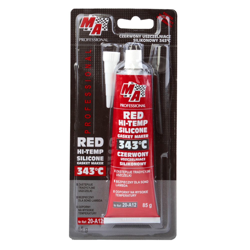 Moje Profesional-Silicon pentru etansare garnituri Rosu 85 g 
