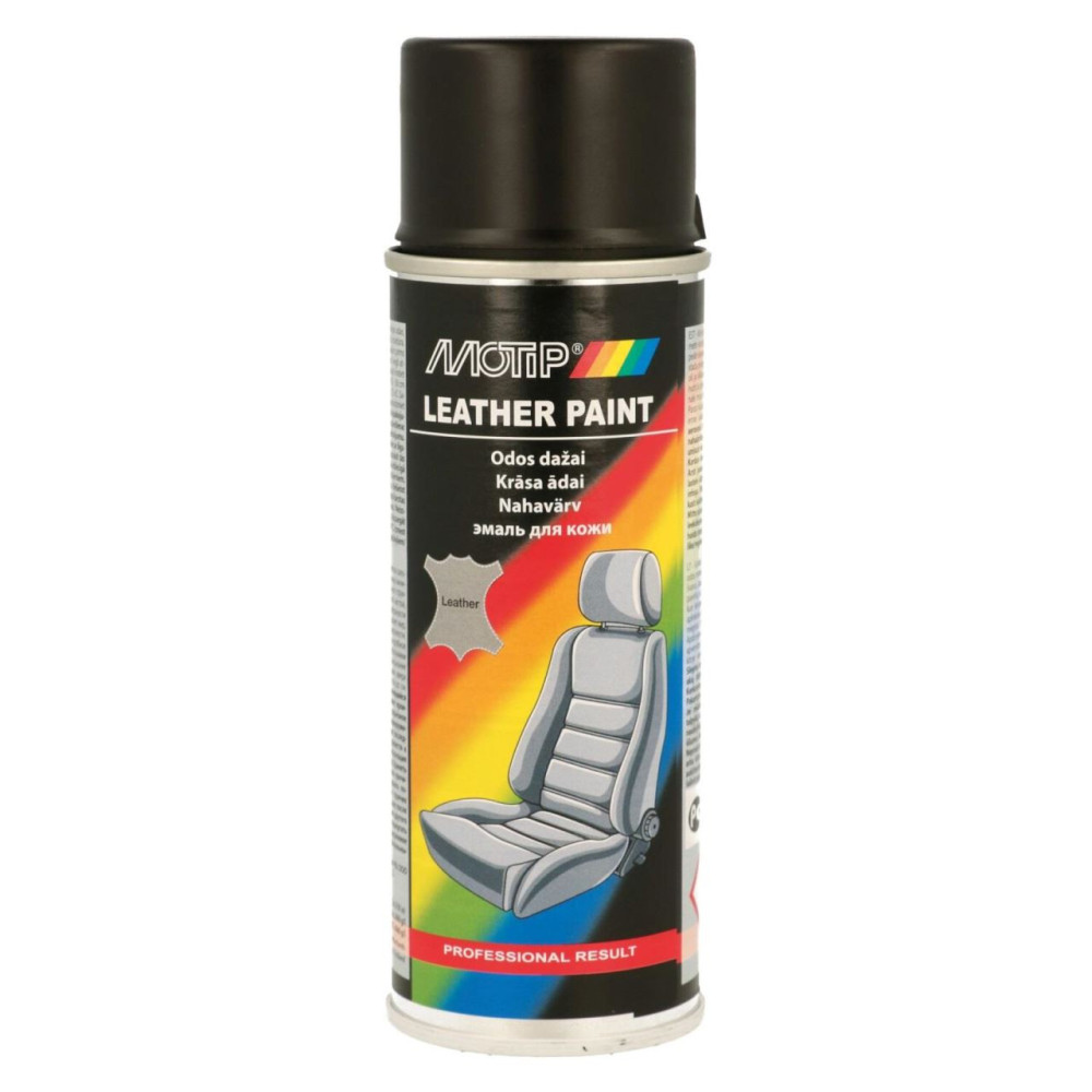 MOTIP Vopsea pt piele Negru 200 ml 