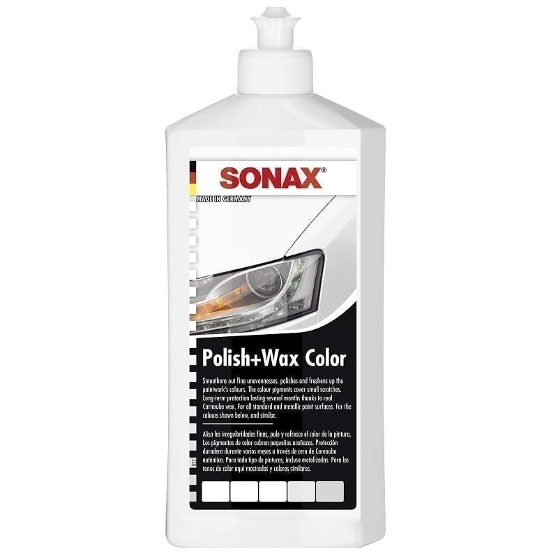 SONAX Polish&Wax NanoPro pentru culoarea albă 250 ml, cod 296041 