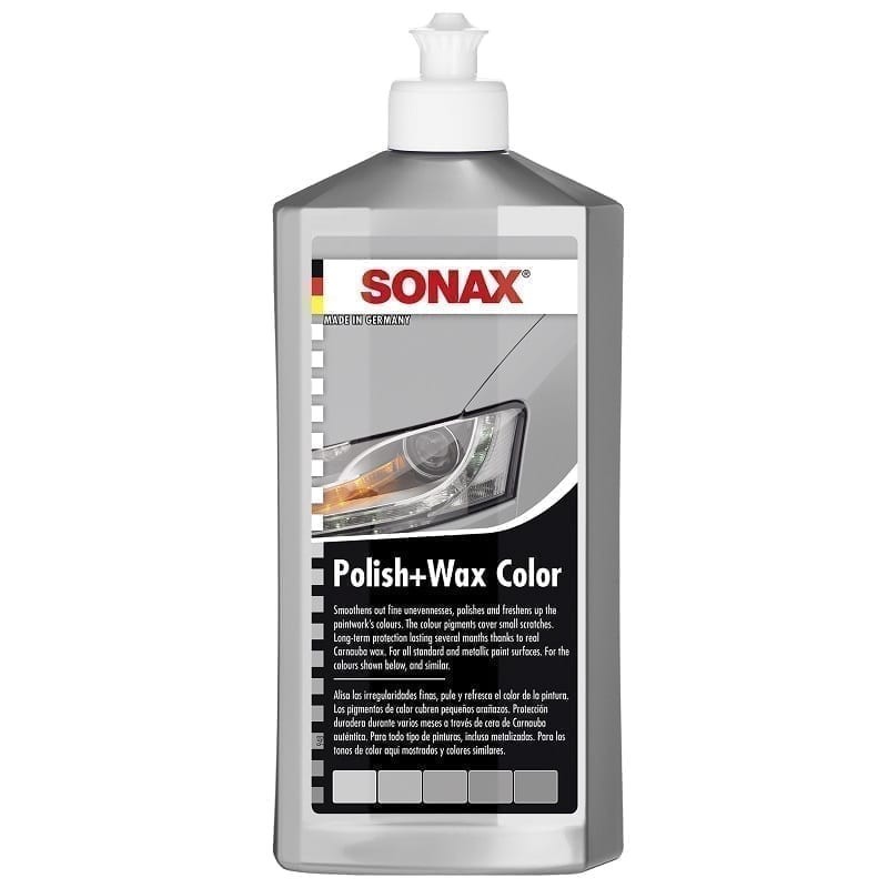 SONAX Polish&Wax NanoPro pentru culoarea gri 250 ml, cod 296341 