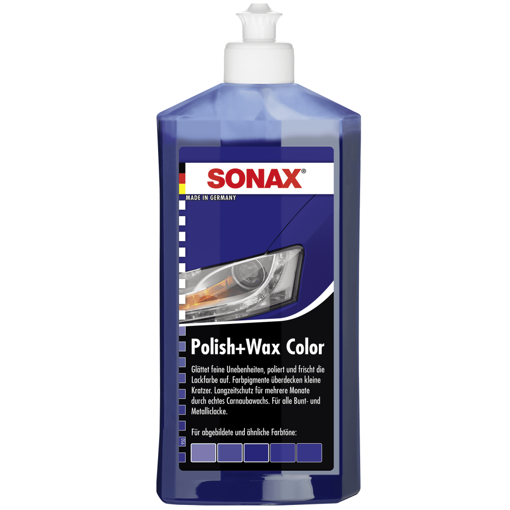 SONAX® Polish&Wax NanoPro, pentru vopsea albastră, cod 296200 