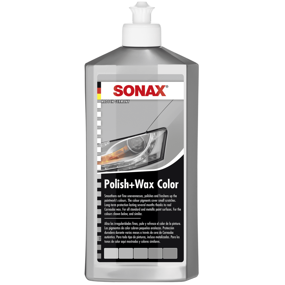 SONAX® Polish&Wax NanoPro, pentru vopsea gri/argintie, cod 296300 