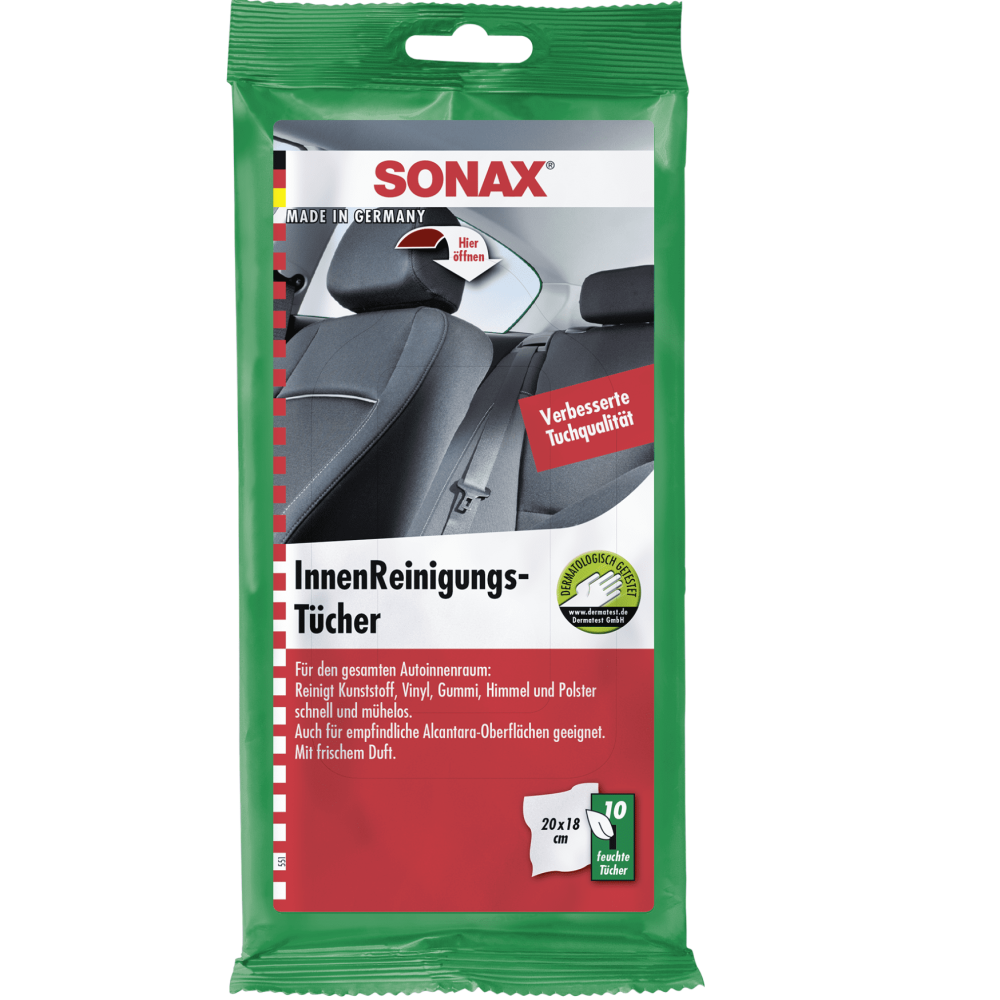 SONAX Servețele umede universale pentru suprafețe interioare, cod 415900 