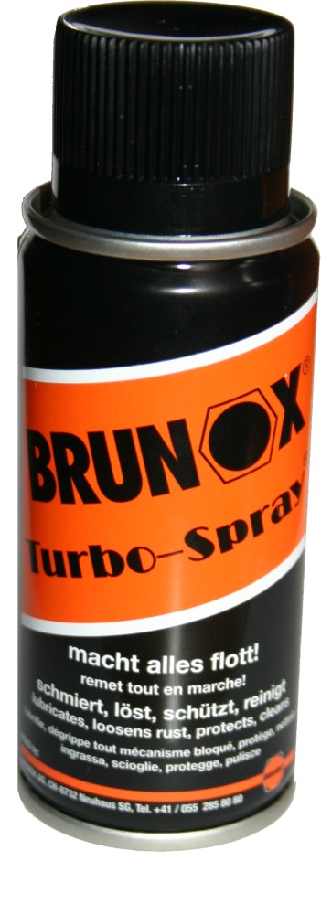 Spray degripant lubrifiant Brunox Turbo 100ml 