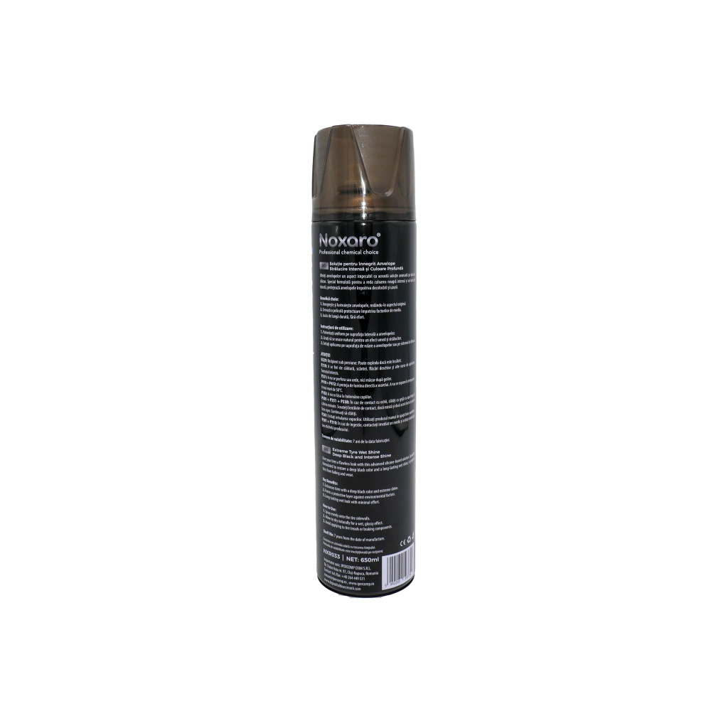 Spray innegrit anvelope pe baza de silicon 650ml NOXARO 
