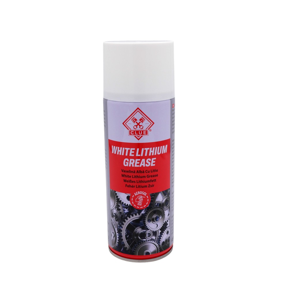 Spray vaselina alba cu litiu 450 ml CLUE 