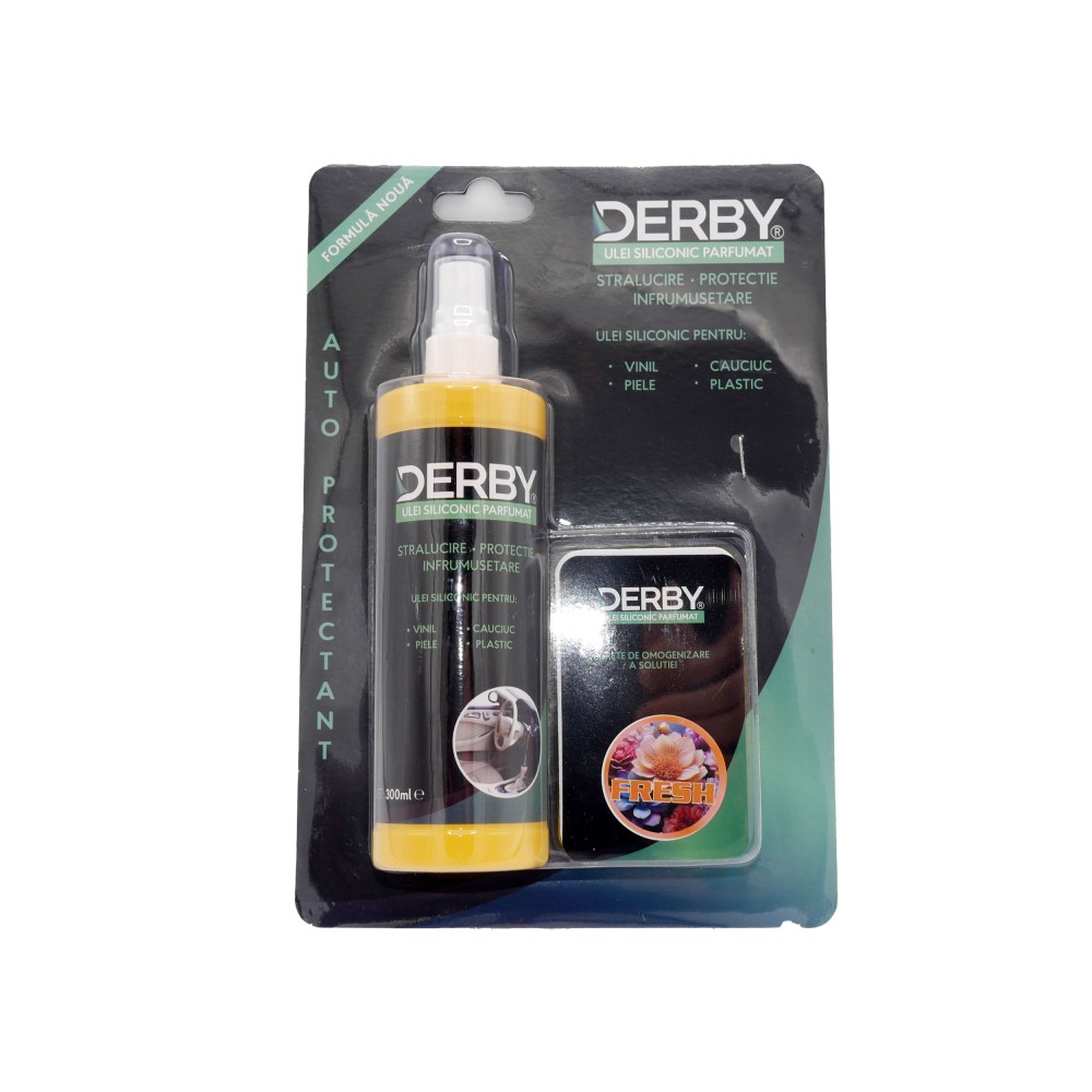 Ulei siliconic parfumat fresh 300ml + burete DERBY 