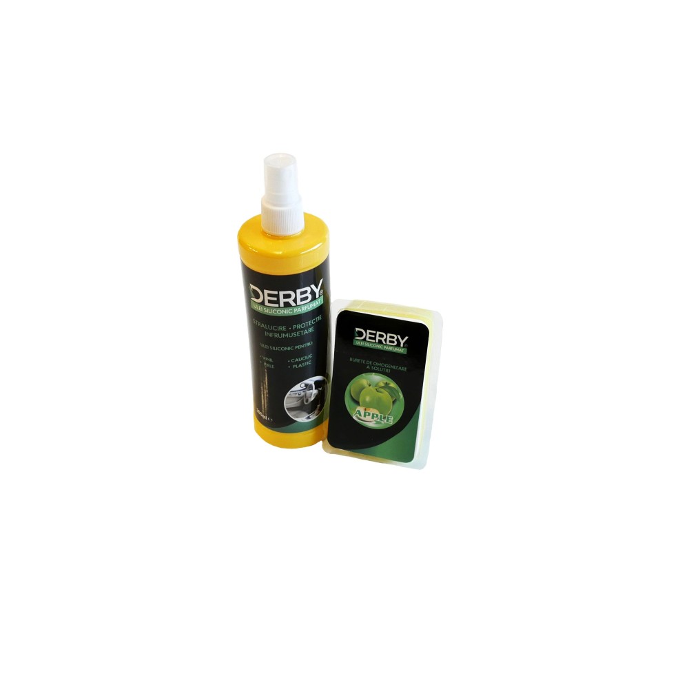 Ulei siliconic parfumat pentru bord Mar 300 ml + burete 