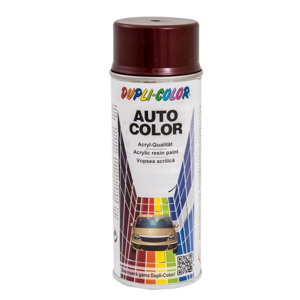 VOPSEA SPRAY AUTO DACIA ROSU INDIAN METALIZATA DUPLI-COLOR 