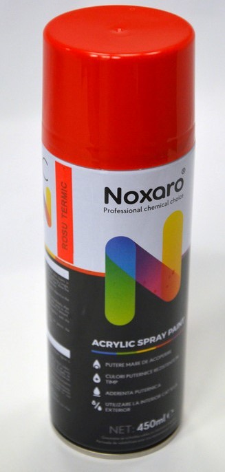 Vopsea spray etriere 450 ml Rosu 