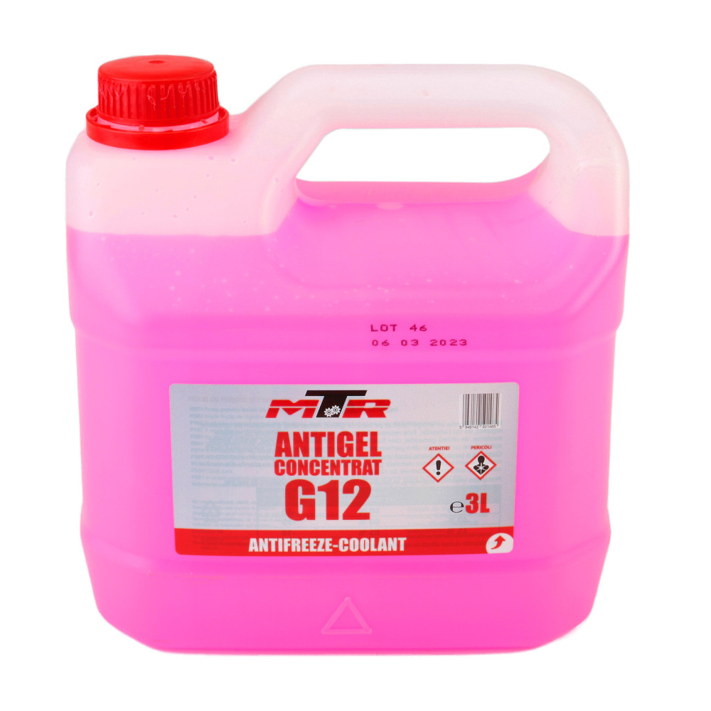 Antigel concentrat Rosu G12 (-60°C) 3L 
