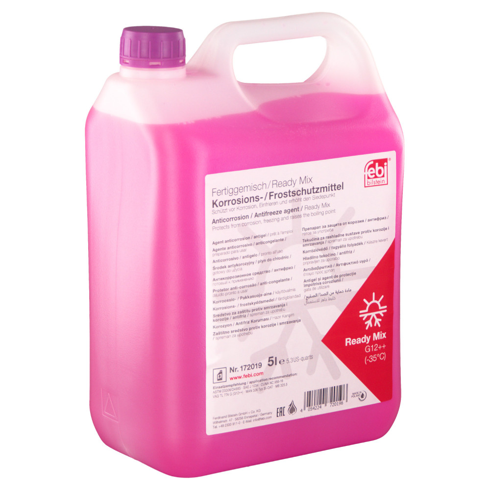 Antigel diluat Febi Violet G12++ (-35°C) 5L 