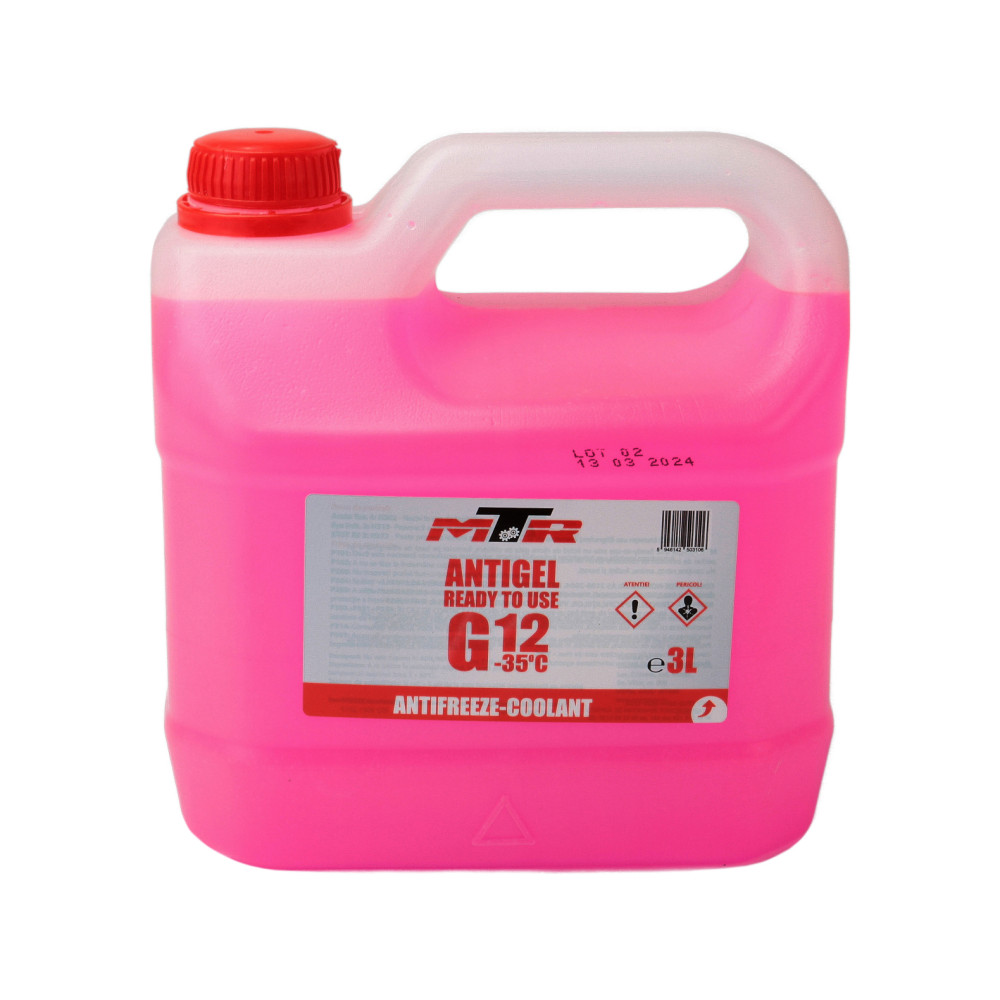 Antigel diluat MTR G12 (-35°C) 3L 