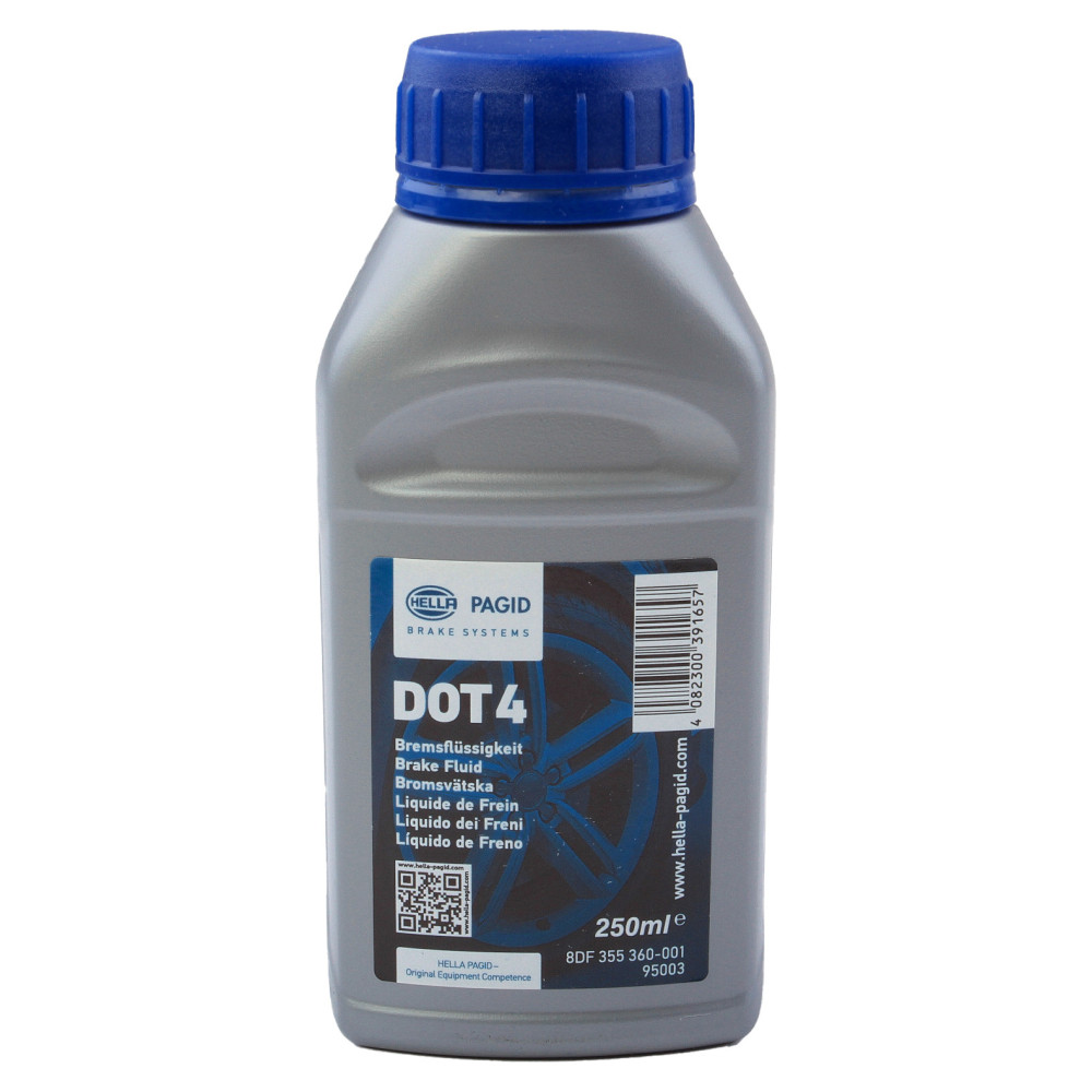 Lichid de frana Hella DOT4 0,25 mI 