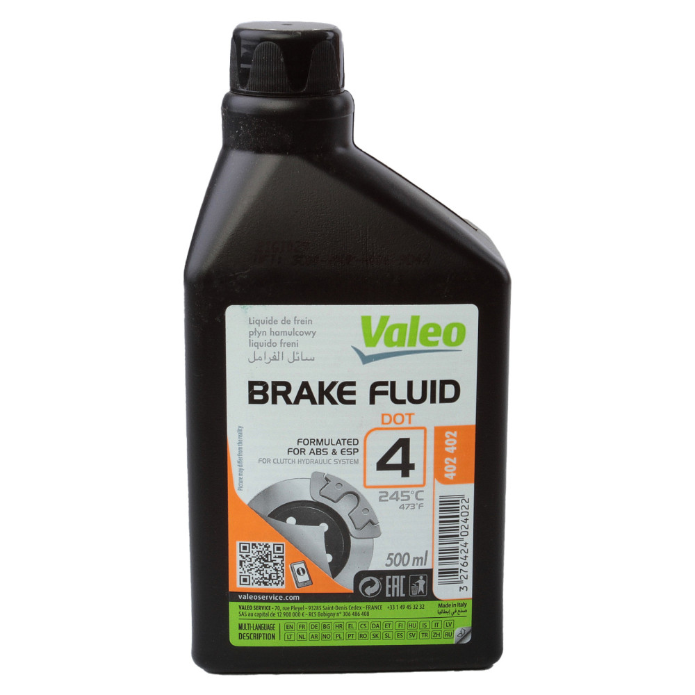Lichid de frana Valeo DOT4 sintetic 0.5 L 