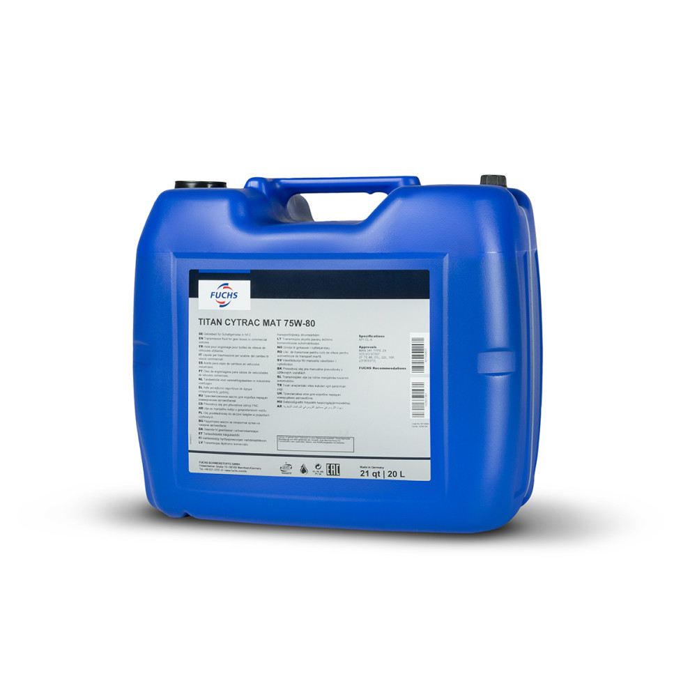 Ulei cutie Fuchs Titan Cytrac MAT 75W80 20L 