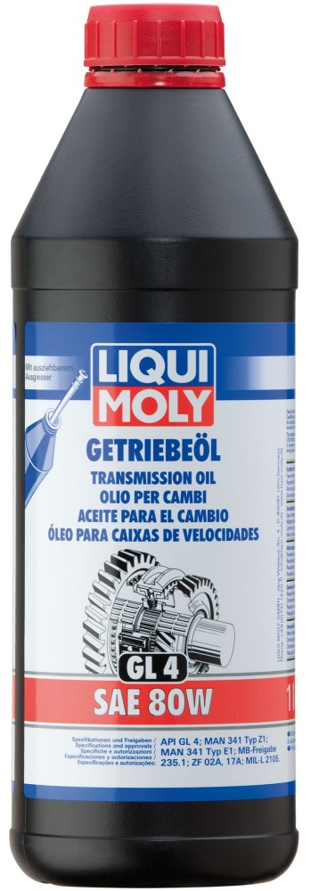 Ulei cutie Liqui Moly GL 4 80W 1L 