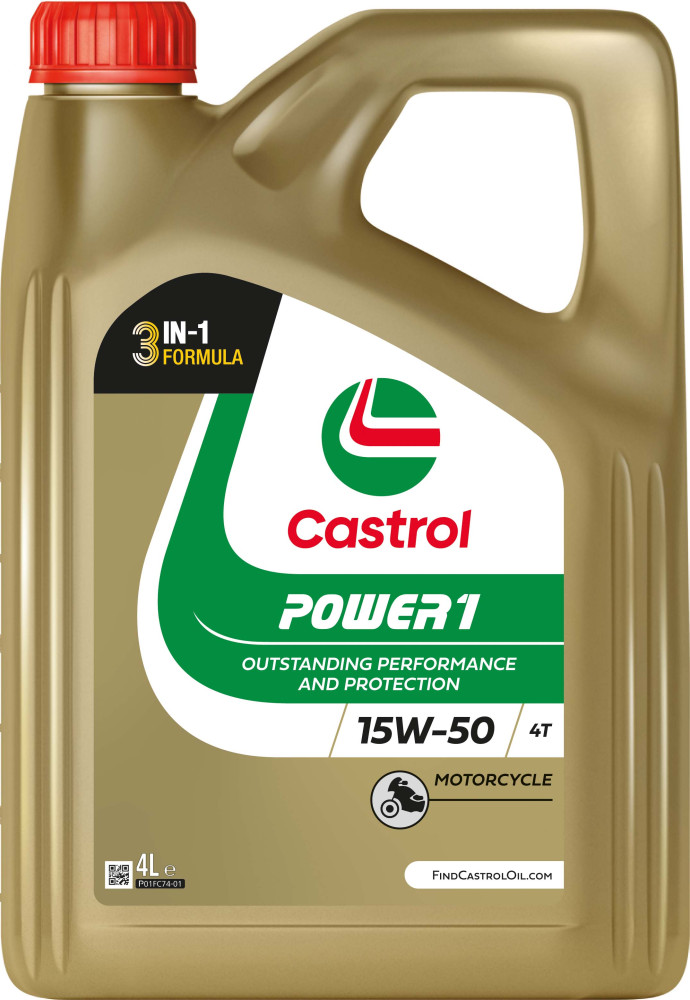 Ulei moto Castrol Power1 4T 15W50 4L 